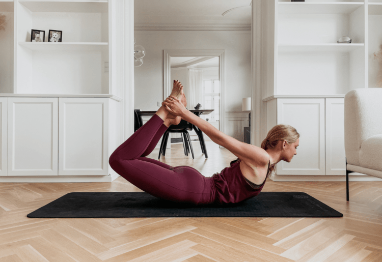 Yoga Bow pose