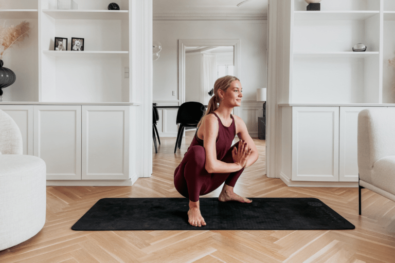 Yoga squat pose