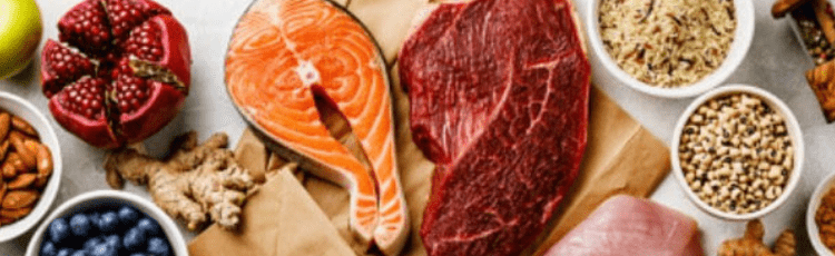 Et billede af sunde fødevarer